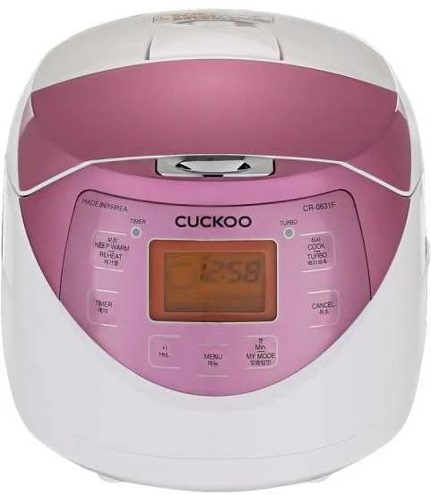 Cuckoo Electronics Kaitinimo Puodas - Cuckoo CR-0631F 1008ml 370x280x265mm Baltas Rožinis