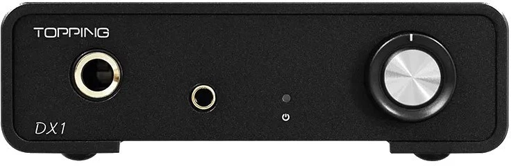 Topping DX1 II BK – kompaktiškas USB DAC ir ausinių stiprintuvas, juodas
