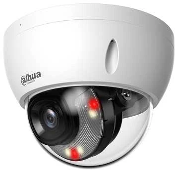 „Dahua Technology Co“ IP kamera. 8MP 1/2,7 colio CMOS, 2,8 mm. 110° F1.6, 20–25 kadrų per sekundę, IR+LED 30 m., WDR, IVS, IP67, mikrofonas