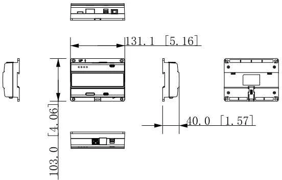SWITCH VTNS1001B-2 DAHUA 2-wire