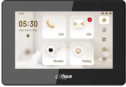 PATALPŲ VIDAUS SKYDELIS VTH5421HB-W Wi-Fi / IP DAHUA