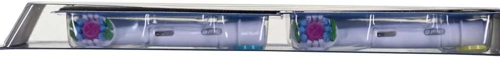 Braun Oral-B EB18-4 3D Baltas Pro Dantų Šepetėlio Galvutės, 4 Vnt.