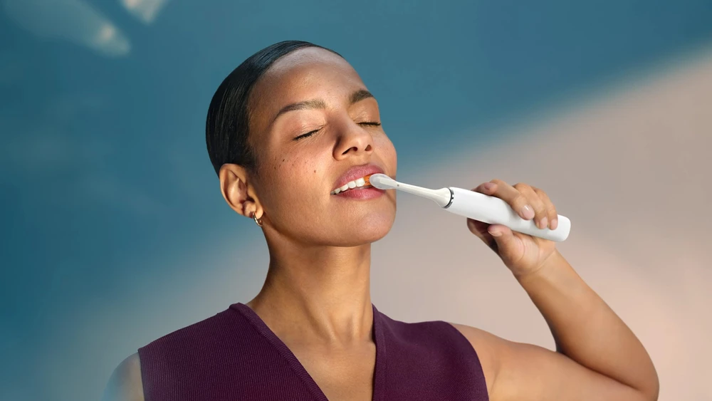 Elektrinis dantų šepetėlis Philips Sonicare DiamondClean 9000 su programėle | HX9911/19 | Baltas