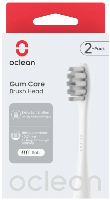 Oclean Professional dantenų priežiūros antgalis P1C12 W02 2 vnt. Baltas