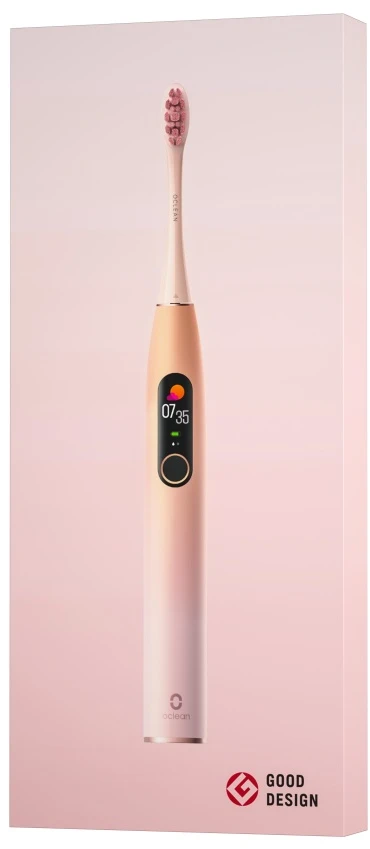 Dantų šepetėlis Elektrinis Šepetėlis - Oclean X Pro 84,000 Judesių, 30 Dienų Baterijos Veikimas, Rožinė