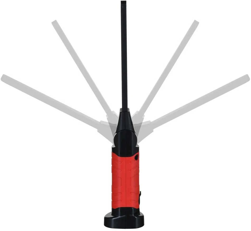 YATO įkraunamas žibintas COB LED 5W + 3W