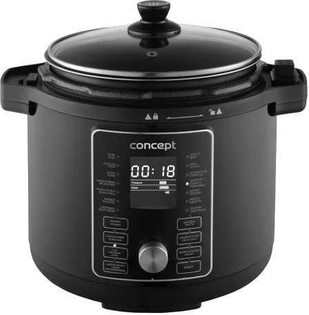 Concept Cookery CK8000 Daugiafunkcinis puodas with Air Fryer function 1500 W Juodas
