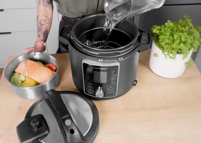 Concept Cookery CK8000 Daugiafunkcinis puodas with Air Fryer function 1500 W Juodas