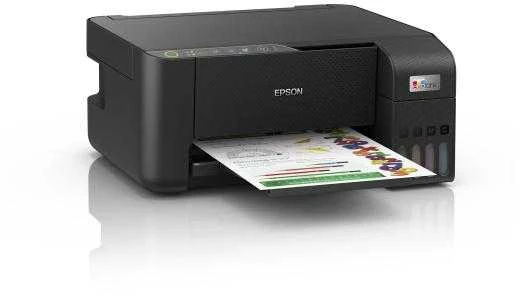 Daugiafunkcis Spausdintuvas - Epson EcoTank ET-2860 Belaidis, 100 lapų dėklas, Juoda/Spalvota