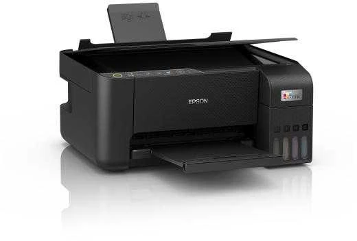 Daugiafunkcis Spausdintuvas - Epson EcoTank ET-2860 Belaidis, 100 lapų dėklas, Juoda/Spalvota