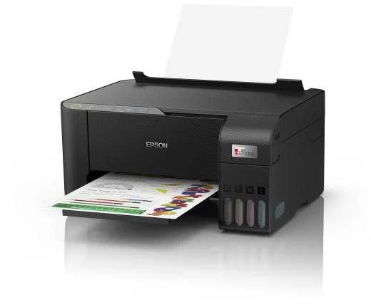 Daugiafunkcis Spausdintuvas - Epson EcoTank ET-2860 Belaidis, 100 lapų dėklas, Juoda/Spalvota