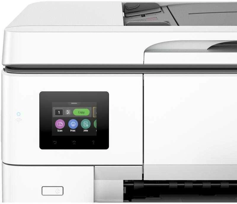 Hewlett Packard (HP) HP OfficeJet Pro 9720e HP+ plataus formato „AiO“ daugiafunkcis spausdintuvas Spausdintuvas - A3/A4 spalvotas rašalinis, spausdinimas / kopijavimas / nuskaitymas, automatinis dokumentų tiektuvas, automatinis dvipusis spausdinimas, LAN, Wifi, 22 psl./min., 250–1500 puslapių per mėnesį (pakeičia OfficeJet Pro 7720)