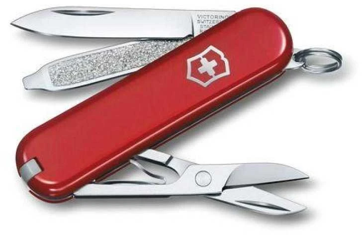 Šveicarija Peilis Victorinox Classic SD juodas with giftbox