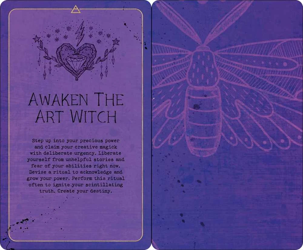 David Ampamp Charles Įkvėpimo Kortos Art Magick David & Charles