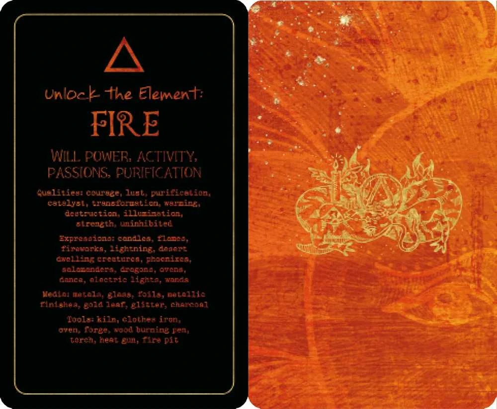 David Ampamp Charles Įkvėpimo Kortos Art Magick David & Charles