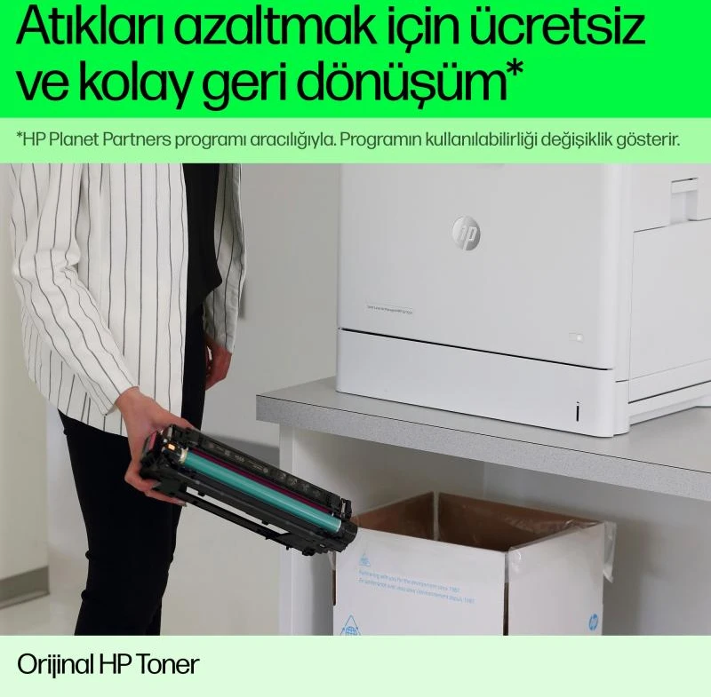 Dažų kasetė - HP 222A W2222A geltona