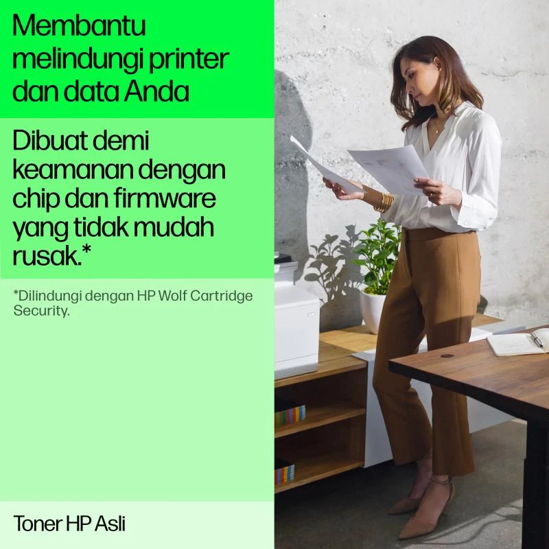 Dažų kasetė - HP 222A W2222A geltona