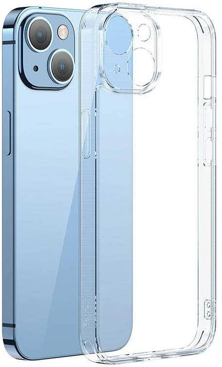 Baseus SuperCeramic permatomo stiklo dėklas ir grūdinto stiklo rinkinys, skirtas iPhone 14 Plus