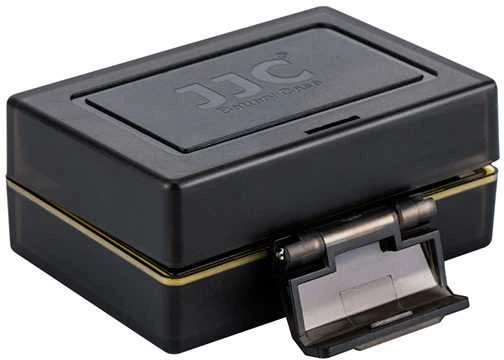 Dėklas - JJC BC NPW126 baterijų dėklas Fujifilm NP W126, SD ir Micro SD saugojimui
