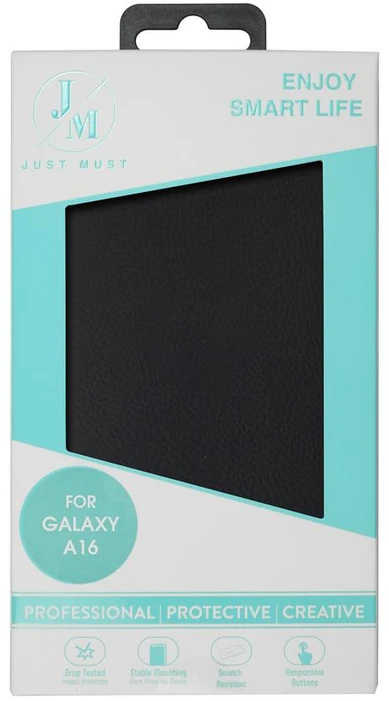 „Just Must JM“ ATVERČIAMAS DĖKLAS „Galaxy A16 Juodas“
