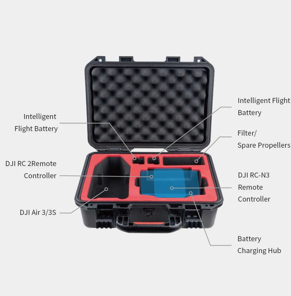 PGYTECH DJI Air 3/3S laikymo dėklas