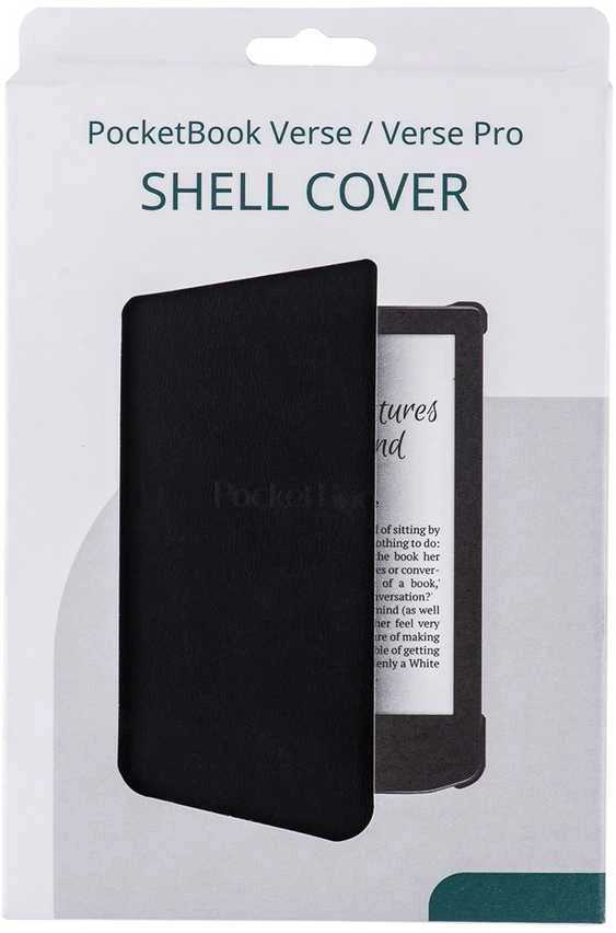 Dėklas PocketBook Shell 6" Verse / Verse Pro (H-S-634-K-WW), Juodas