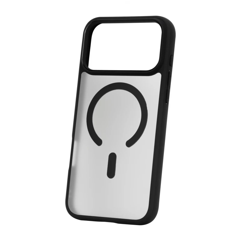 Dėklas - Roobix Dusky MagSafe Dėklas iPhone 17 Pro Max TPU, PC Matinė Juoda