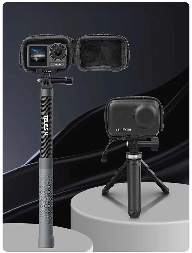 Apsauginis krepšys TELESIN skirtas DJI ACTION 3/4