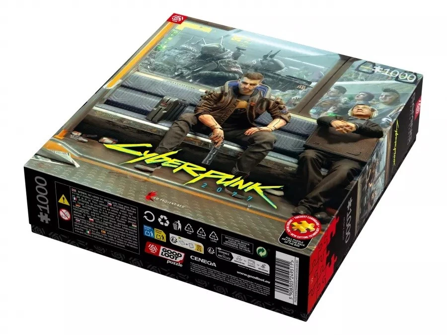 Dėlionė Cenega Puzzle Good Loot Gaming - Cyberpunk 2077: Metro 1000 pc(s)