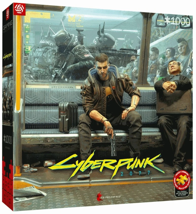 Dėlionė Cenega Puzzle Good Loot Gaming - Cyberpunk 2077: Metro 1000 pc(s)