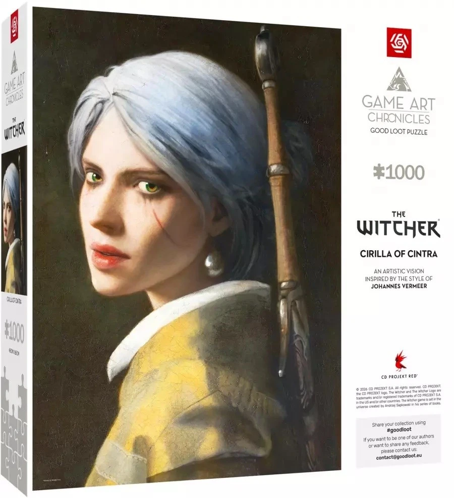 Cenega Puzzle Good Loot Game Art Chronicles: The Witcher - Old Master’s Prophecy, 1000 dalys