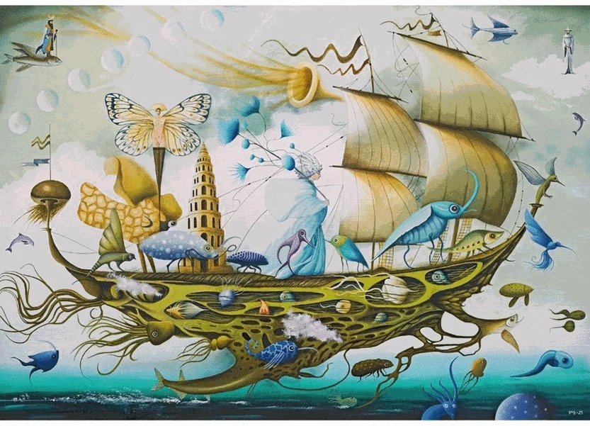 Dėlionė Cenega Puzzle Good Loot Imagination - Maria Brzozowska: Marzanna's Farewell 1000 pc(s)