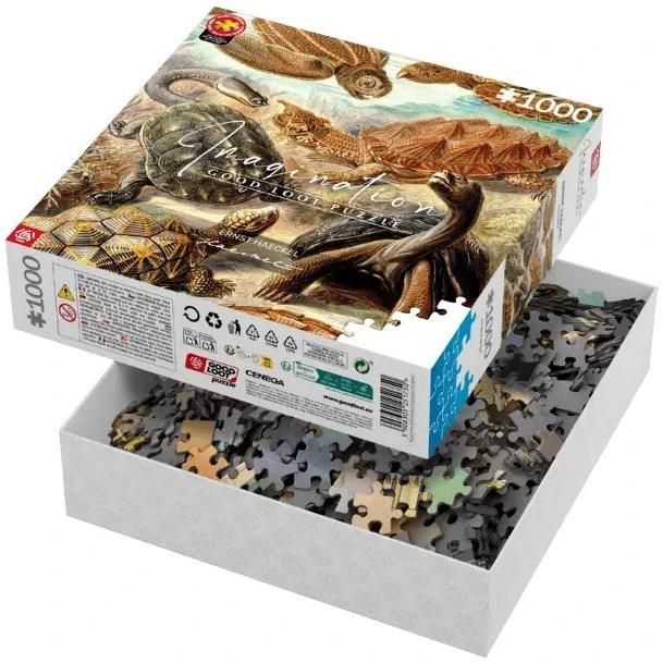 Dėlionė Cenega Puzzle Good Loot Imagination - Ernst Haeckel: Sea Turtles 1000 pc(s)