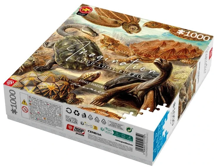 Dėlionė Cenega Puzzle Good Loot Imagination - Ernst Haeckel: Sea Turtles 1000 pc(s)