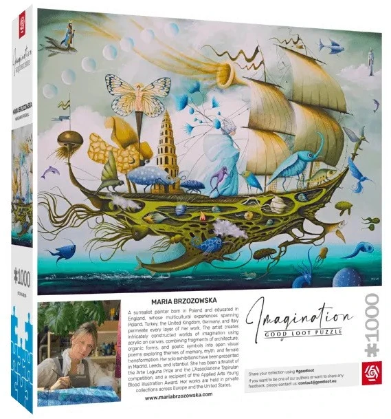 Dėlionė Cenega Puzzle Good Loot Imagination - Maria Brzozowska: Marzanna's Farewell 1000 pc(s)