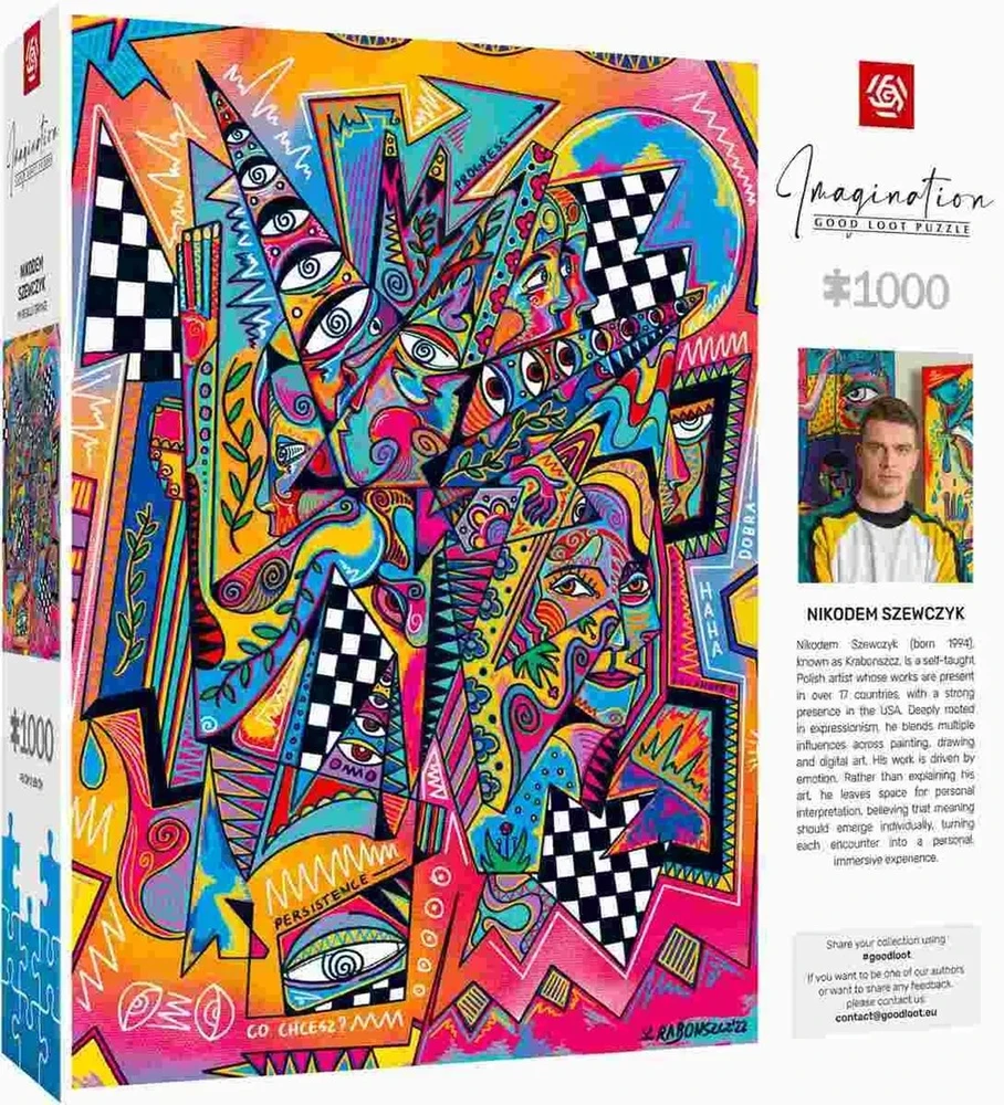 Cenega Dėlionė Good Loot Imagination - Nikodem Szewczyk Krabonszcz: I'm really trying 1000 vnt.
