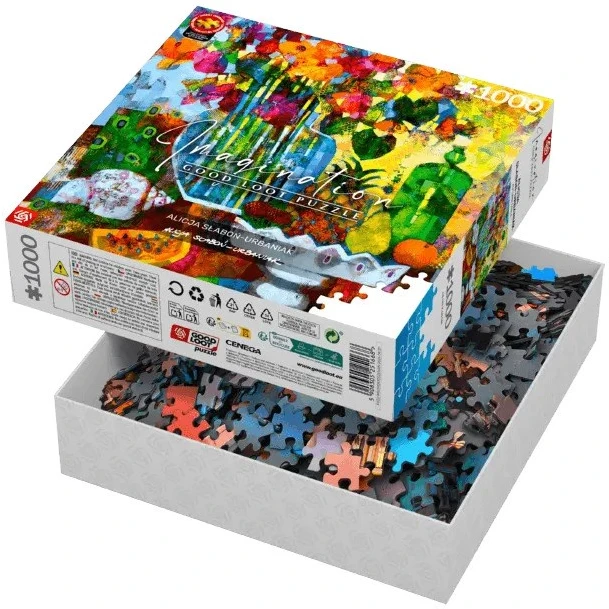 Cenega Dėlionė Good Loot Imagination – Alicja Słaboń-Urbaniak: Rudens stalas, 1000 vnt.