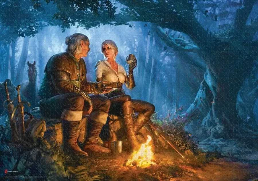 „Cenega“ dėlionė „Good Loot Gaming“ – „The Witcher: Journey of Ciri“, 1000 vnt.