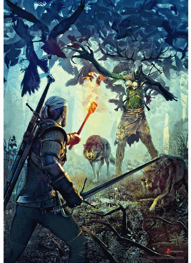 Cenega Dėlionė Good Loot Gaming – The Witcher: Leshen 1000 vnt.