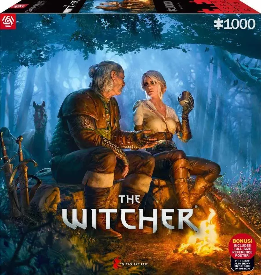 „Cenega“ dėlionė „Good Loot Gaming“ – „The Witcher: Journey of Ciri“, 1000 vnt.
