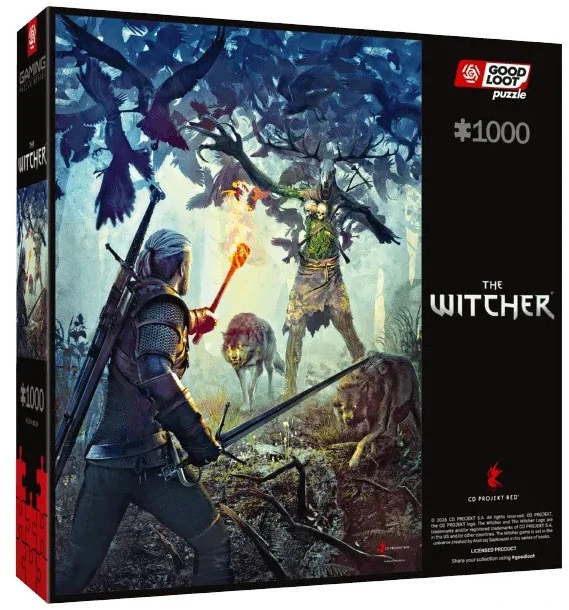 Cenega Dėlionė Good Loot Gaming – The Witcher: Leshen 1000 vnt.