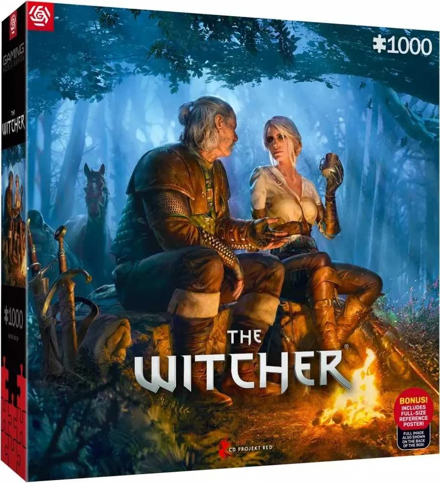 „Cenega“ dėlionė „Good Loot Gaming“ – „The Witcher: Journey of Ciri“, 1000 vnt.