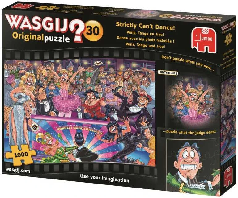 Dėlionė Jumbo Spiele Jumbo Wasgij Orignal 30 Walzer, Tango und Jive 1000 Teile Puzzle (19160)