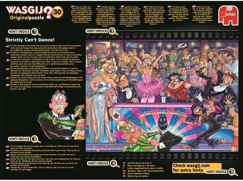 Dėlionė Jumbo Spiele Jumbo Wasgij Orignal 30 Walzer, Tango und Jive 1000 Teile Puzzle (19160)