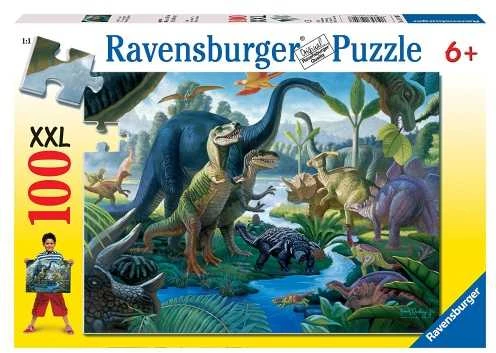 Ravensburger "XXL" Dėlionė 100 vnt. - Dinozaurai