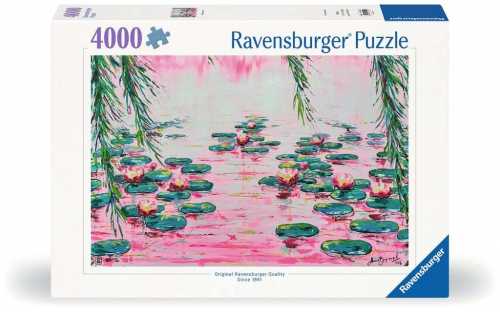 Ravensburger Dėlionė 4000 vnt. - Vandens lelijos