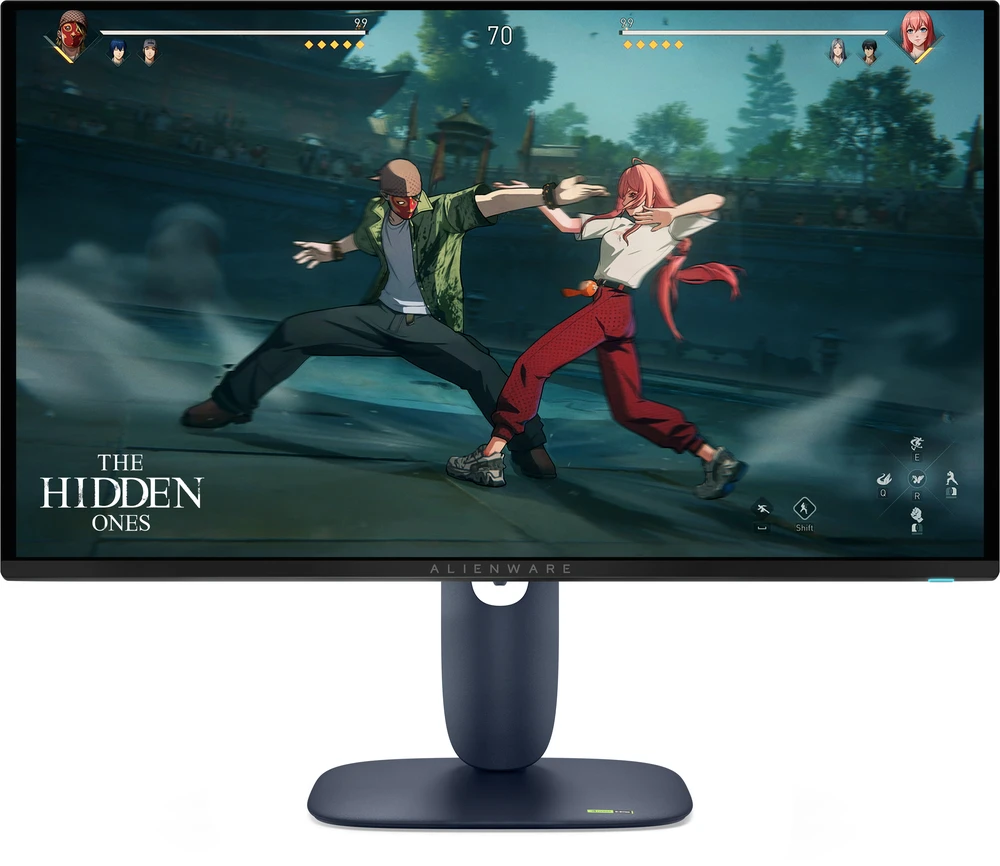Monitorius Alienware | AW2725D | 27 " | QD-OLED | QHD | 16:9 | 280 Hz | 0.03 ms | 2560 x 1440 pikselių | 250 cd/m² | HDMI 2x