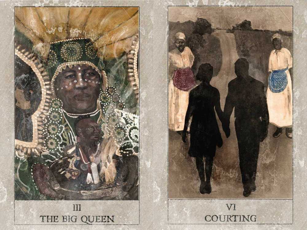 Destiny Books The Hoodoo Tarot kortos