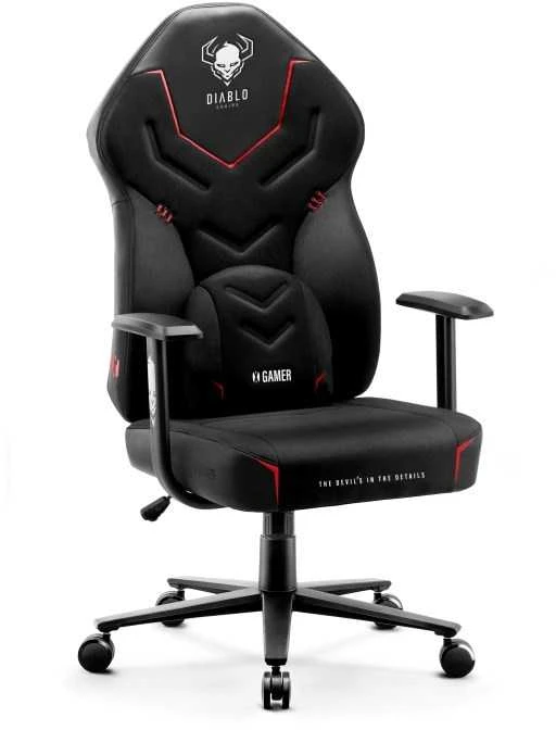 Žaidimų kėdė Diablo X-Gamer, Juodos spalvos