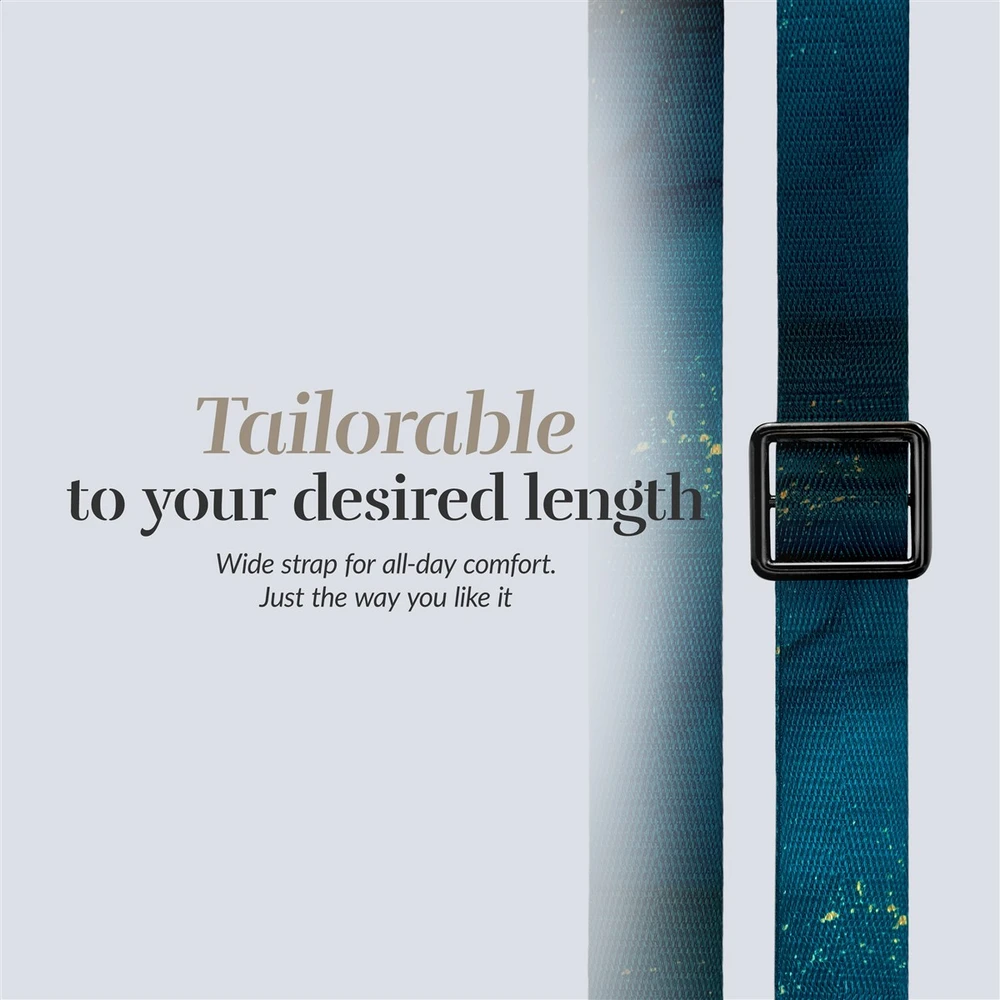 Dėklas MIO Lanyard strap Midnight Sparkle